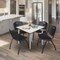 Regency Kahlo Square Table & Chair Sets, 48 W, 48 L, 29 H, Wood, Metal, Plastic Top, Maple TPL4848PLCM47BK - alternate 1